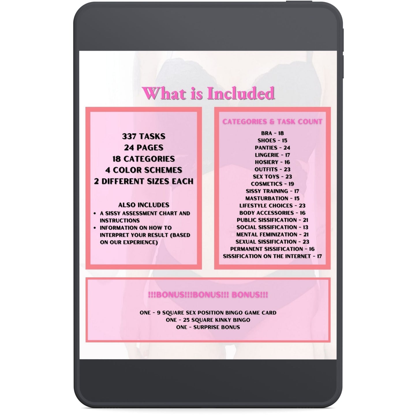 Self Sissification Forced Feminization Contents