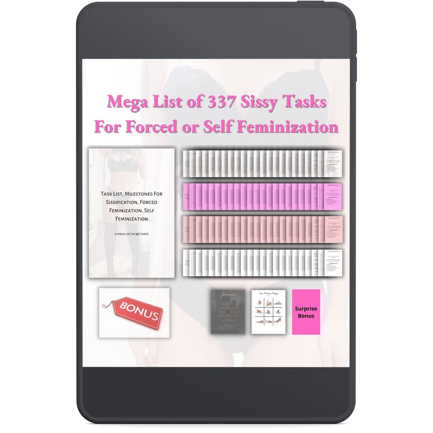 Sissification Feminization Checklist for Sissy Training