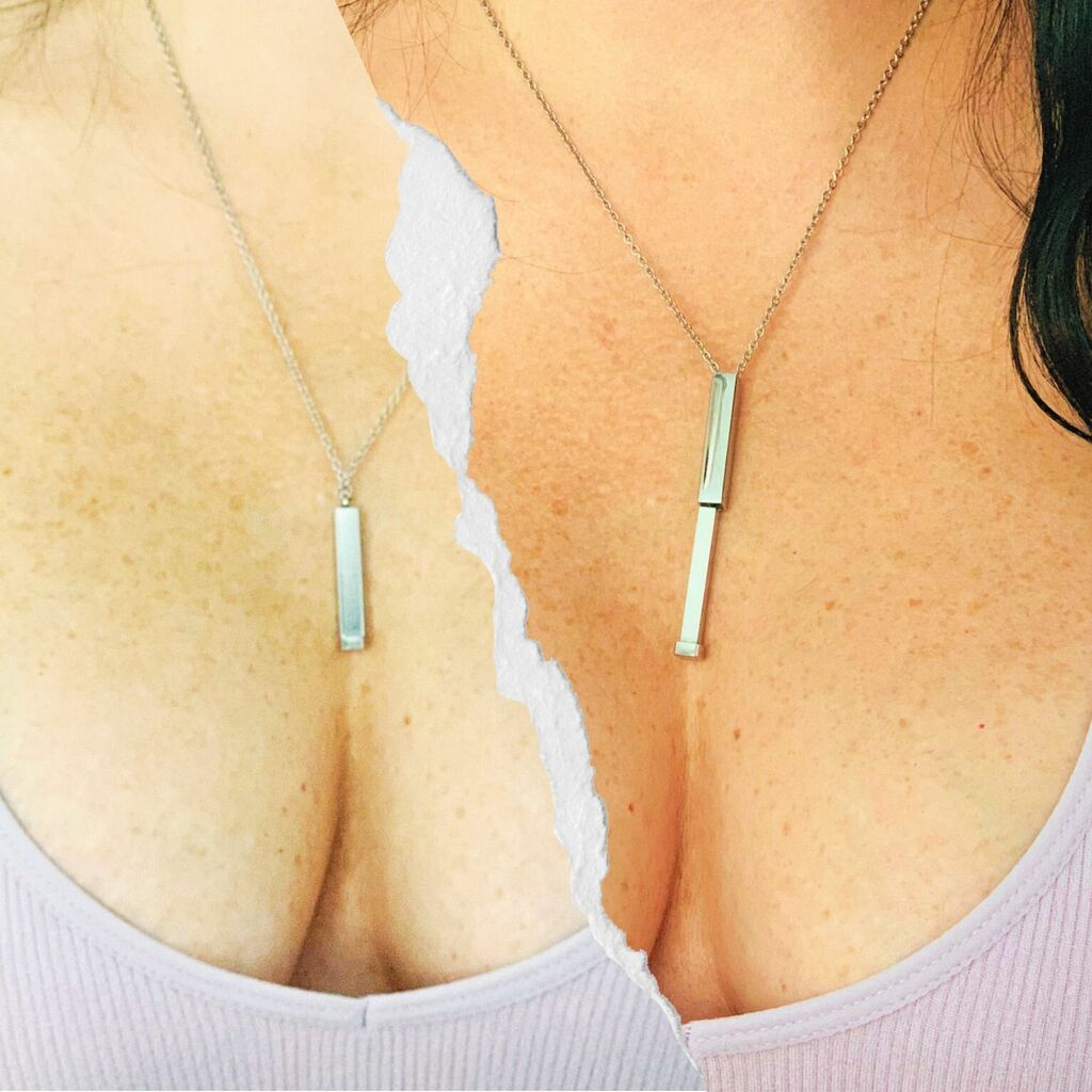 Good Girl - A Submissive Hidden Pendant Necklace, BDSM Jewelry for DDLG Daddy's Little Girl, Hotwife, Girlfriend for Valentines day, Birthday, Christmas or Romantic Occasions