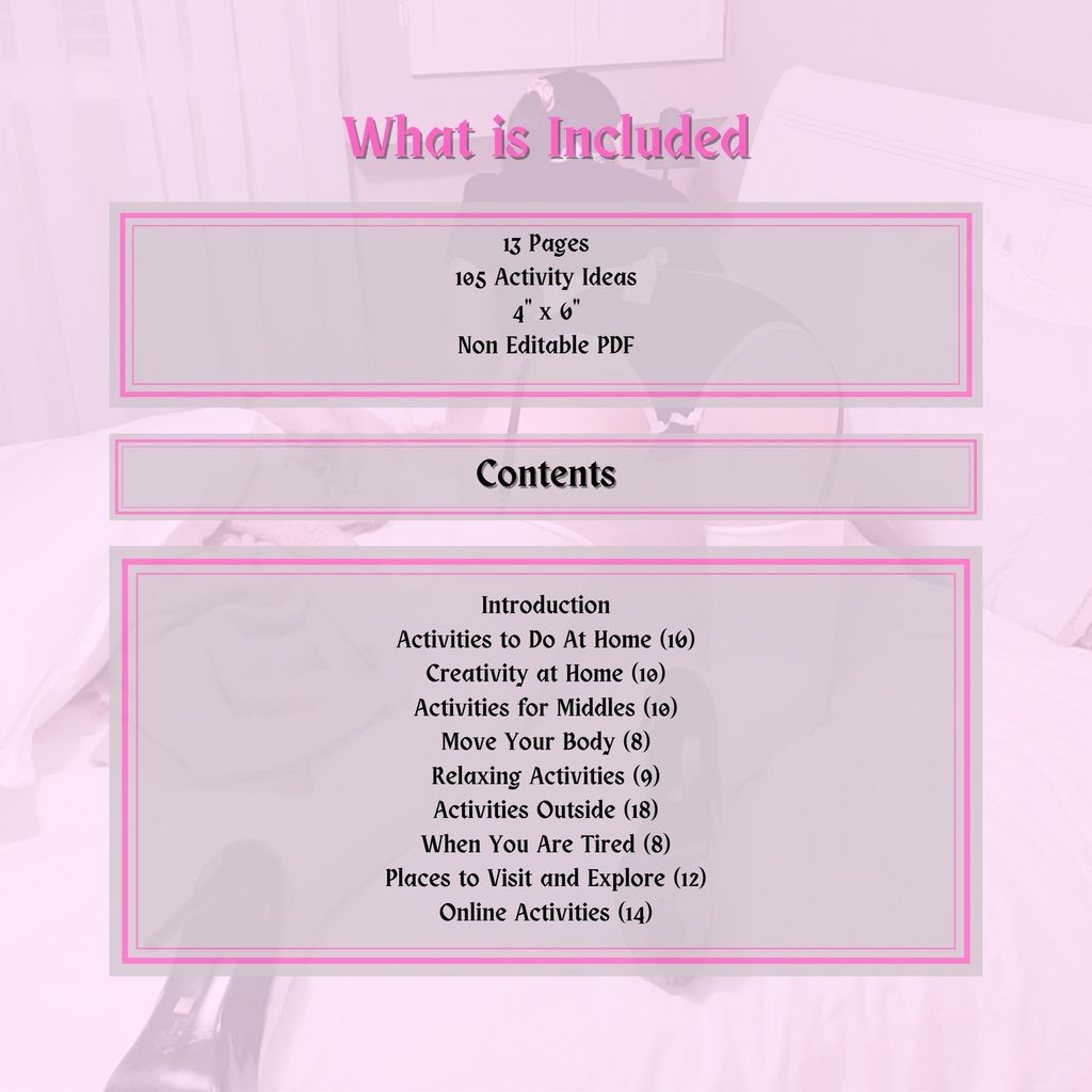 DDLG Activity Ideas for Little Princess