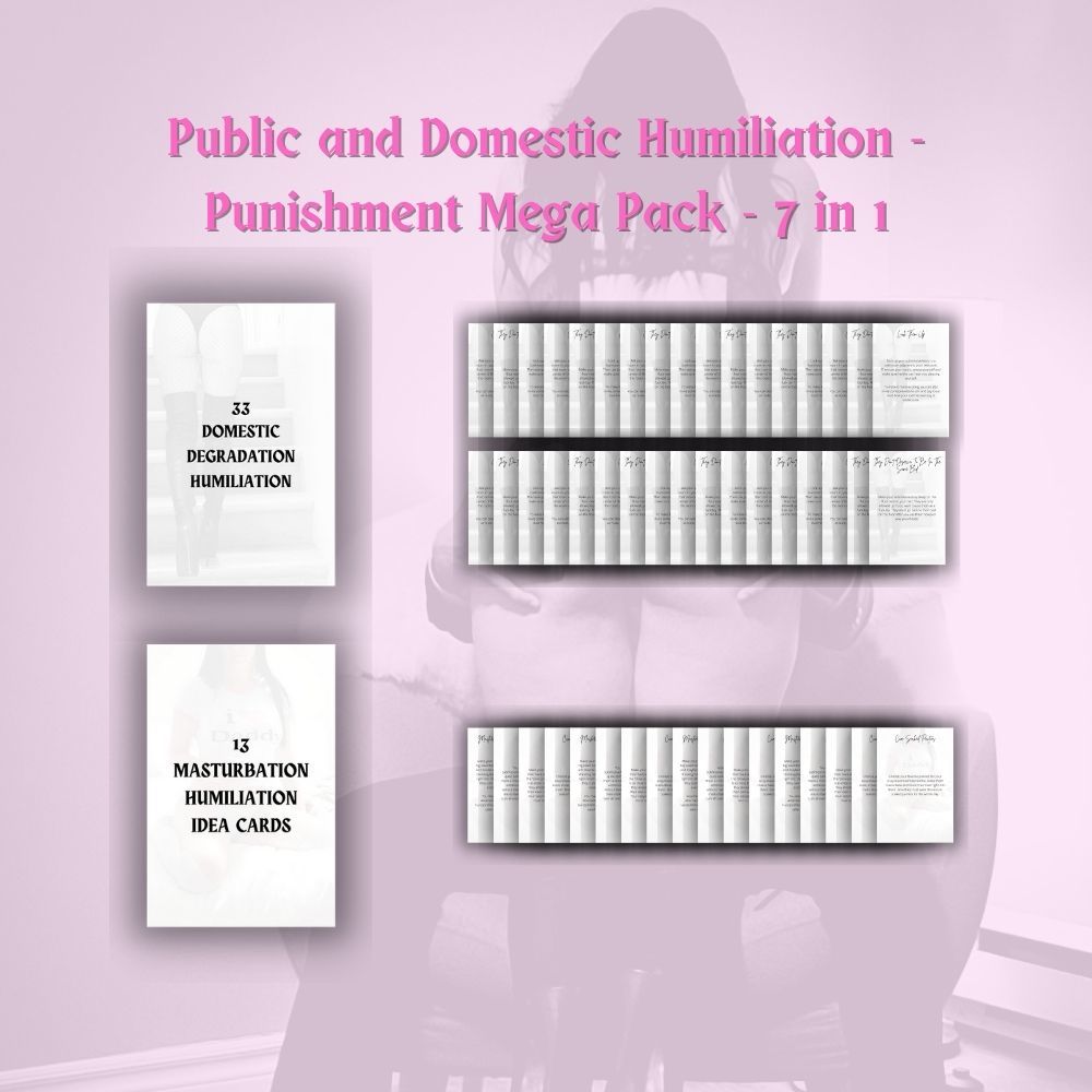 Domestic and Public Degradation Humiliation Ideas