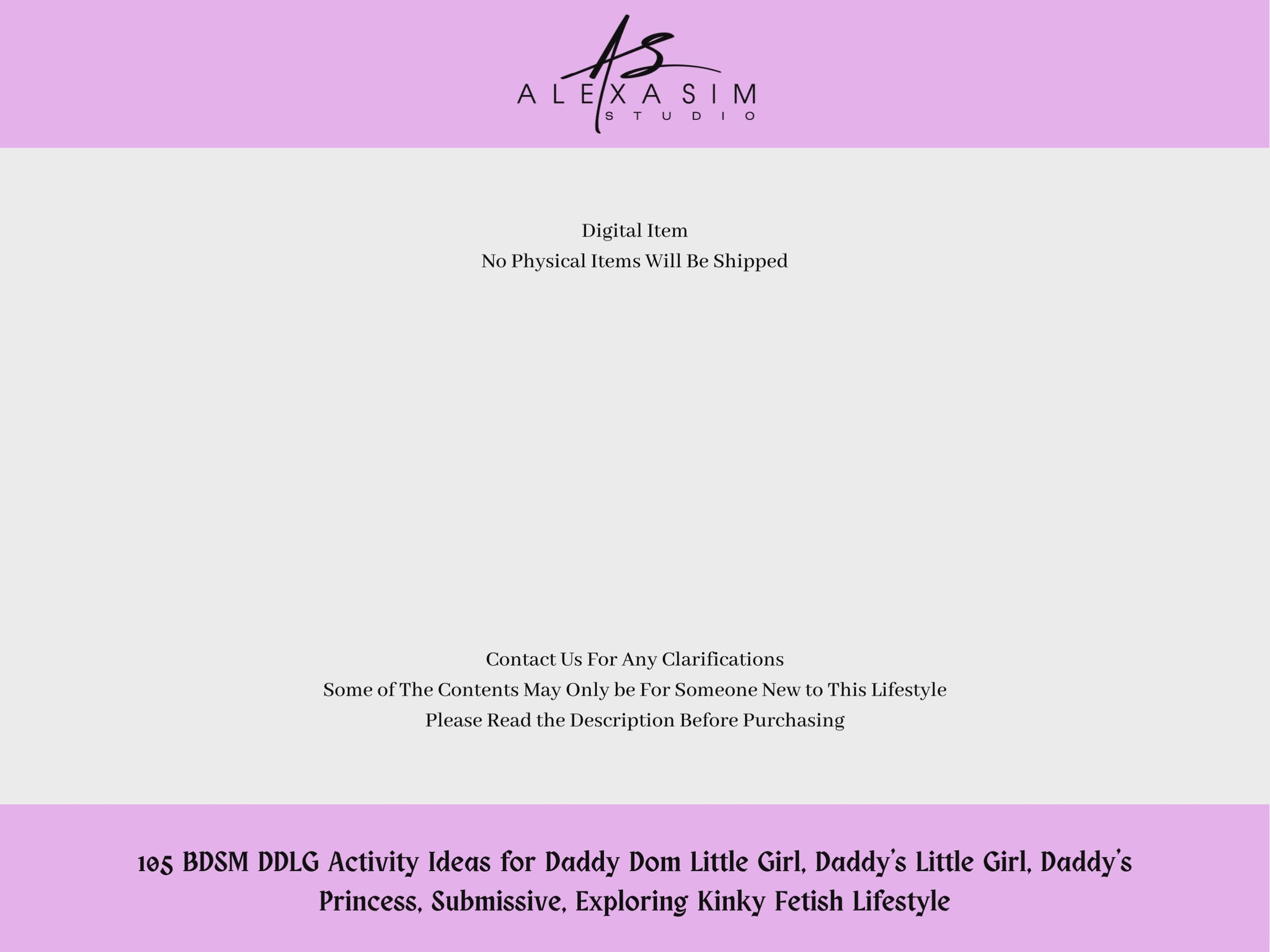 BDSM DDLG Activity Ideas
