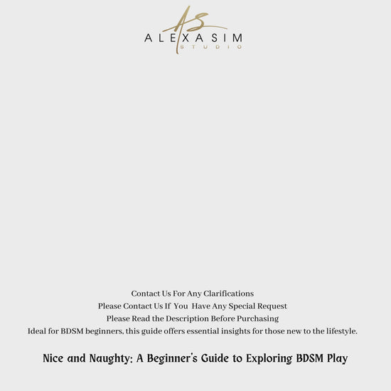 Nice and Naughty A Beginner's Guide to Exploring BDSM Play