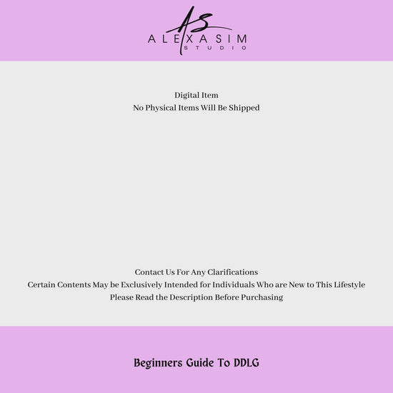 Beginner's Guide to DDLG