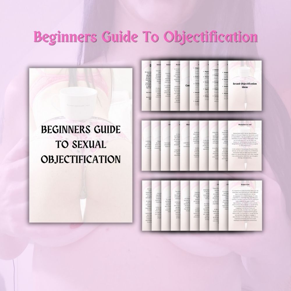 Beginners Guide to Sexual Objectification