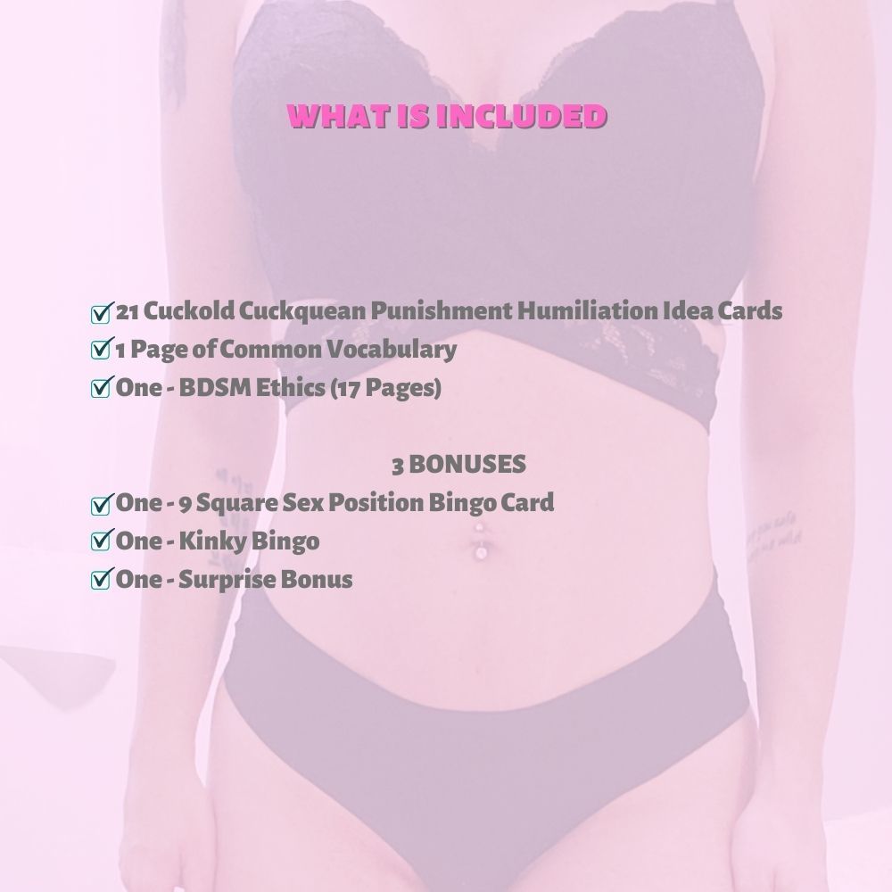 Humiliation Punishment Ideas