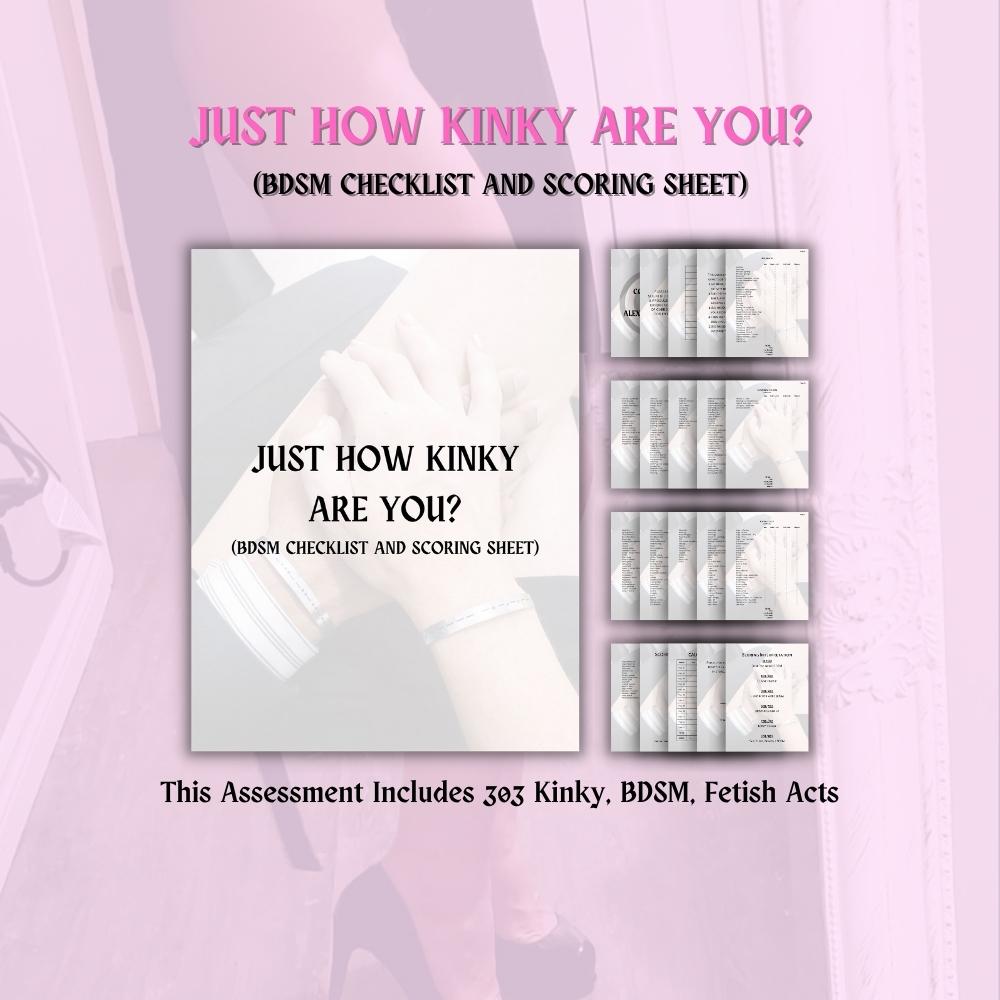 Kinky BDSM Checklist