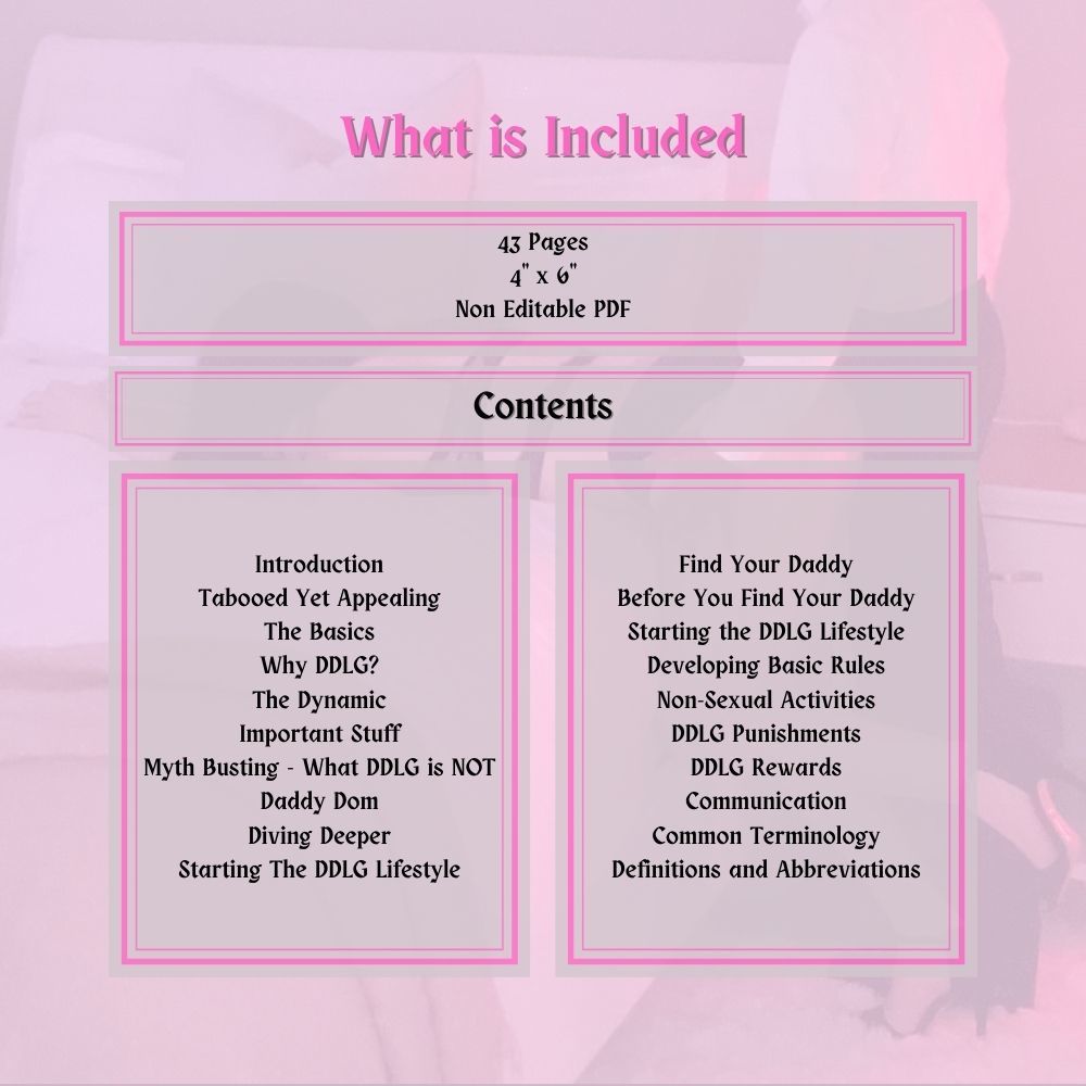 Kinky DDLG beginners guide