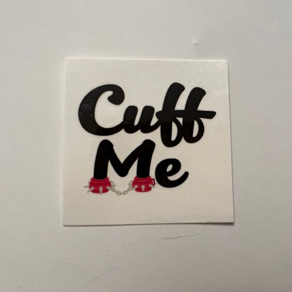 cuff me temporary tattoo